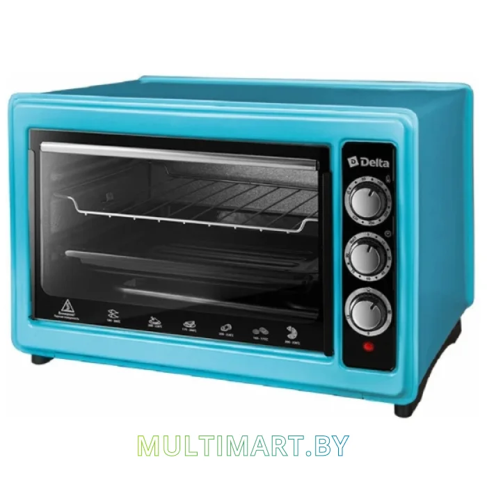 Мини-печь Delta D-0123 (голубой)